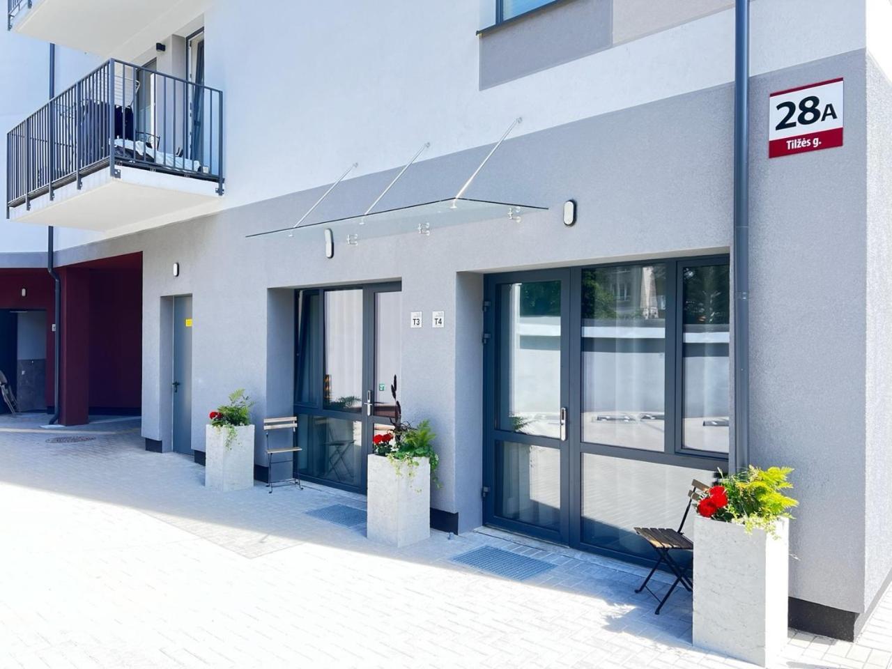 Tilzes Studio Apartaments, Self Check-In, Free Parking, Comfort Klaipeda Ngoại thất bức ảnh
